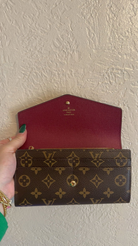 Maroon Interior Wallet