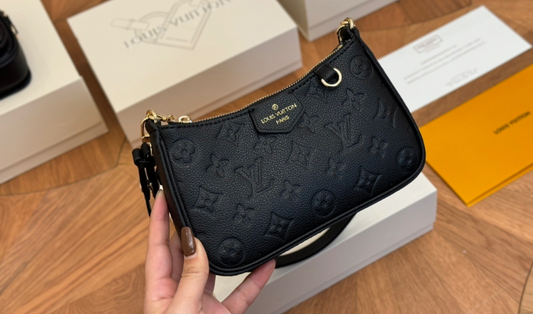 All Black Shoulder Purse