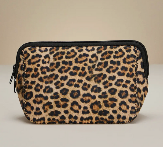 Leopard Makeup Bag