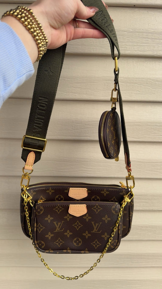 3pc Shoulder Purse (Green)